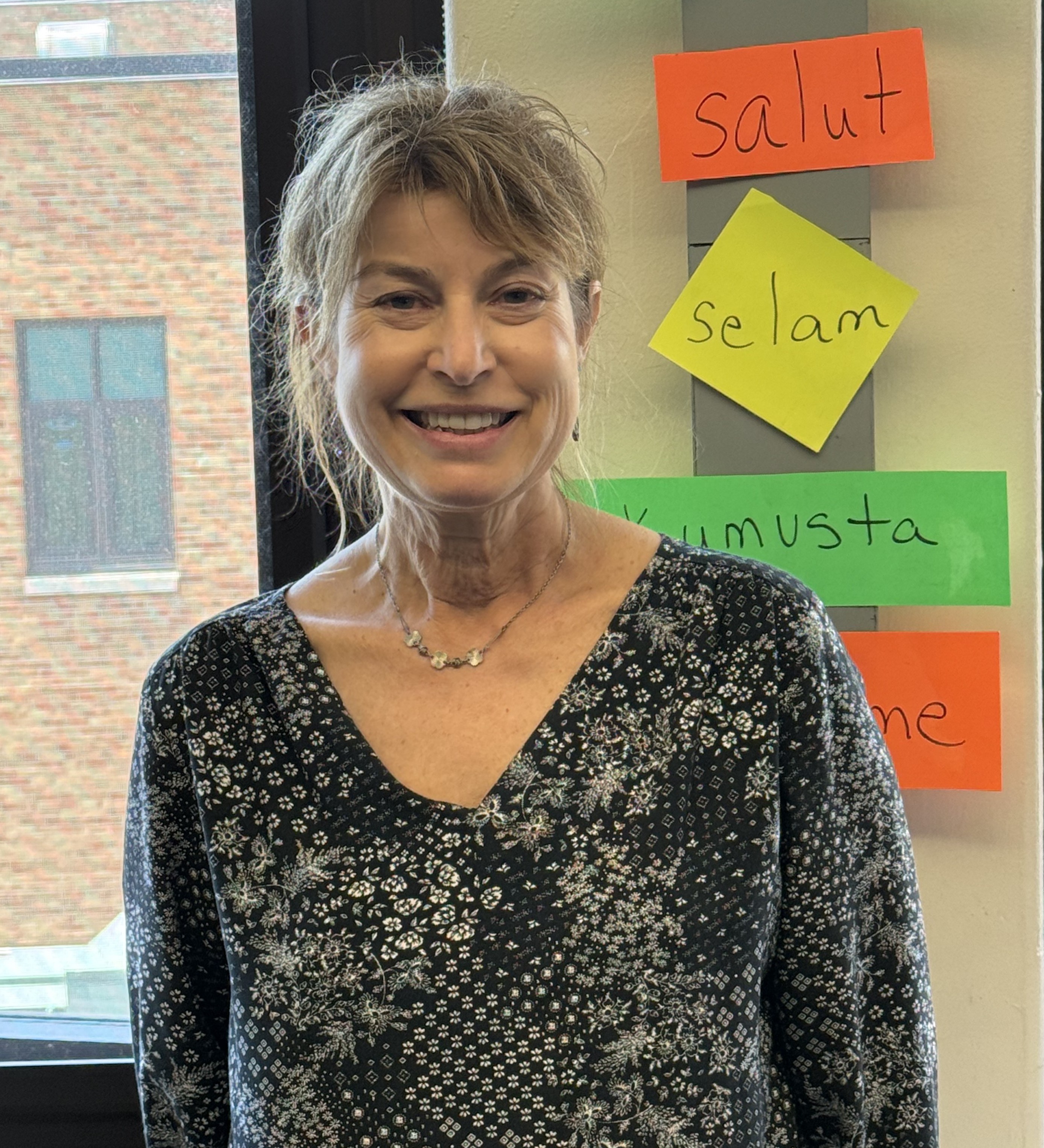 ELL Advocate of the year recipient, Beth Taylor. 